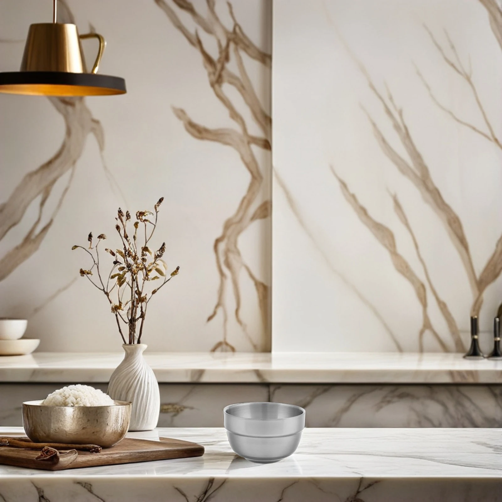 

3 Pcs Stainless Steel White Wine Glass Mugs Cup Portable Silver Small Wineglass