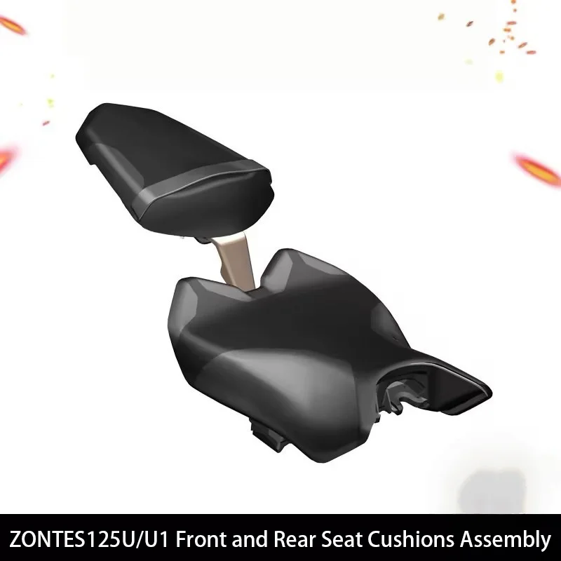 For ZONTES 125U125U1 155U 155U1 front and rear seat cushion for U125 U1 125 U155 U1 155 bracket accessories