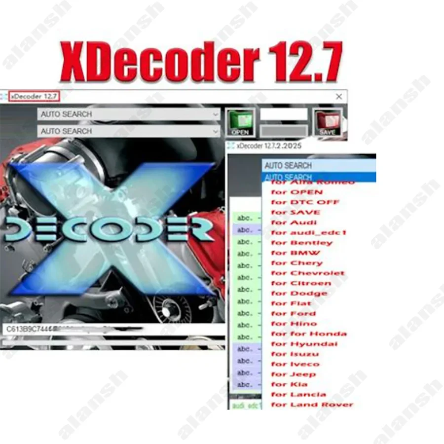 2026 XDecoder 12.7 ECU Tuning DTC OFF DTC Remover Software + Nitro