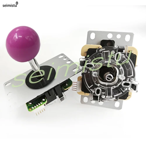 Imagen 2 del producto Kit de juego de joystick Arcade Raspberry Pi, bricolaje, con botón pulsador LED, Joystick de estilo americano, Cables codificadores USB, Mame 2 jugadores