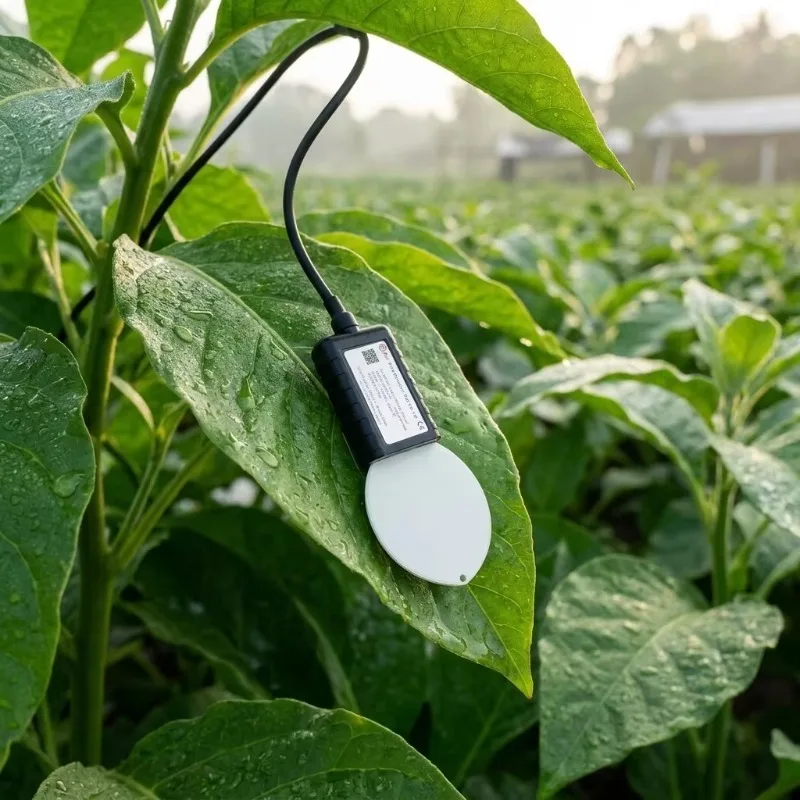 Agricultural Leaf Humidity Sensor RK300-04 IP65 Waterproof SDI-12 RS485 Output for Early Warning of Crop Diseases