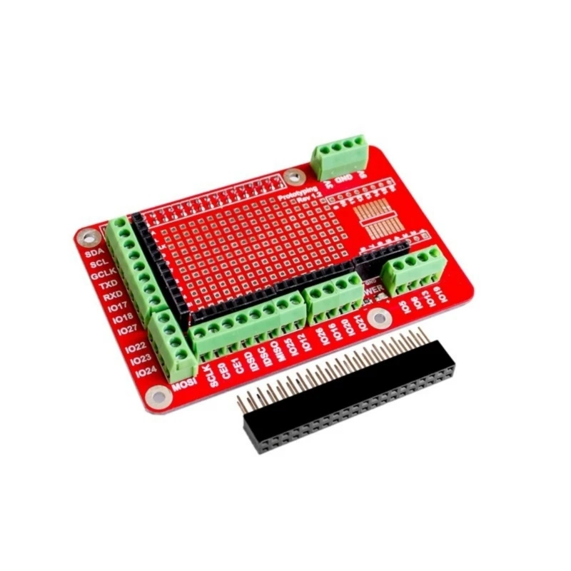 

Modulars Design Prototyping Board for Pi2/3/4 B B+ Supporting External Module and Sensors for Creative Projects D2RC