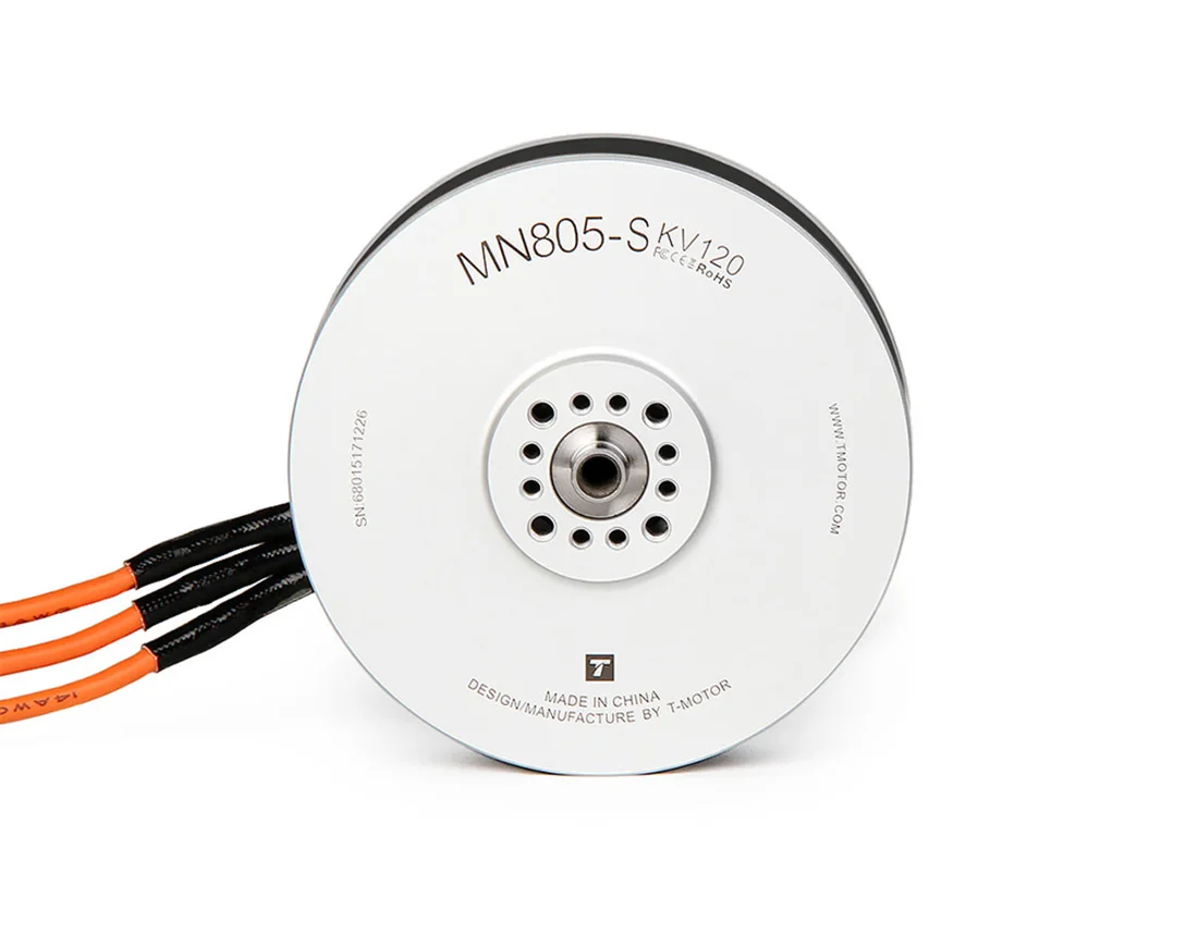 T-MOTOR Thrust 16KG MN805-S KV120 KV150 KV170 Brushless Motor (LiPo)6-12S for VTOL Heavy Load Multicoptor Drone Quadcopter