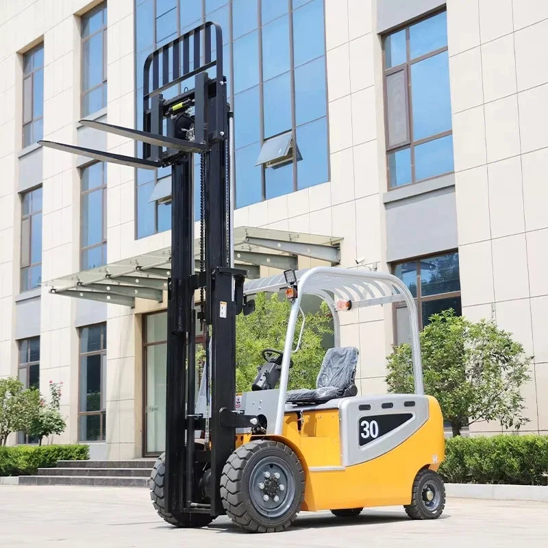 

YG Customized 2025 New High Quality Forklift Electric 3 Ton Self Loading Small Electric Forklift Truck Stacker For Factory Wareh