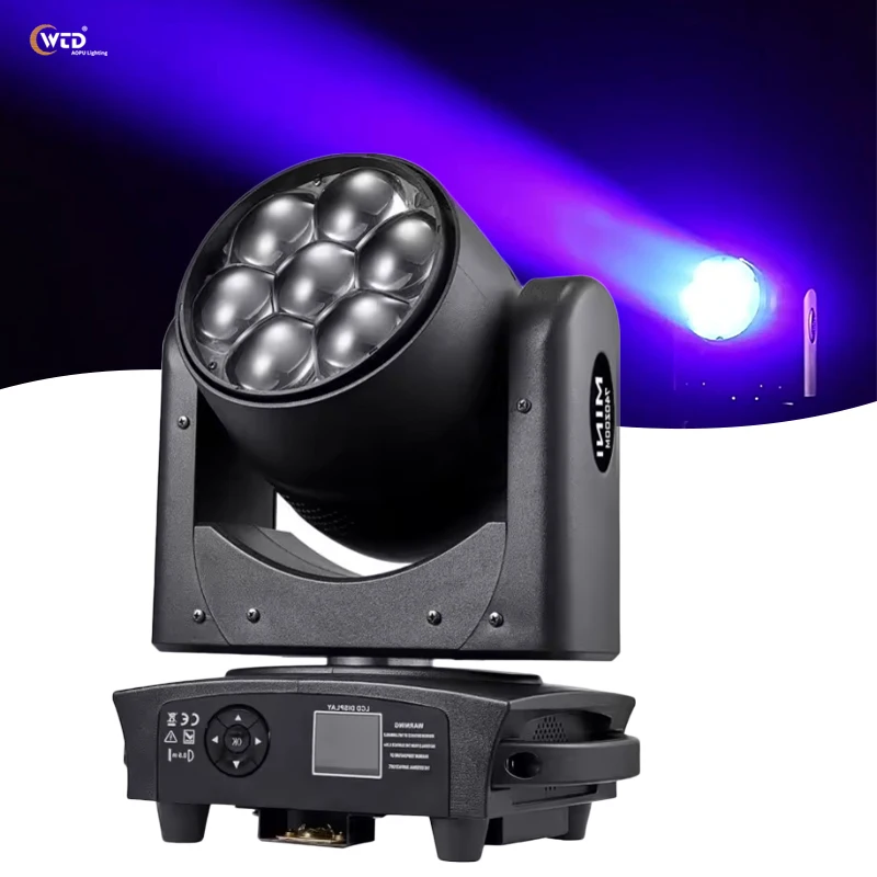 

AOPU CLAY PAKY 7*40W RGBW 4In1 Zoom LED Mini Beam Wash Moving Head With Pixel Control