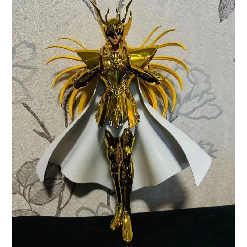 

В наличии Saint Seiya Миф Ткань Новинка 1/6 гальванические золотые святые Дева ОСЕ цветная статуя магнитно монтируемые экшн-фигурки