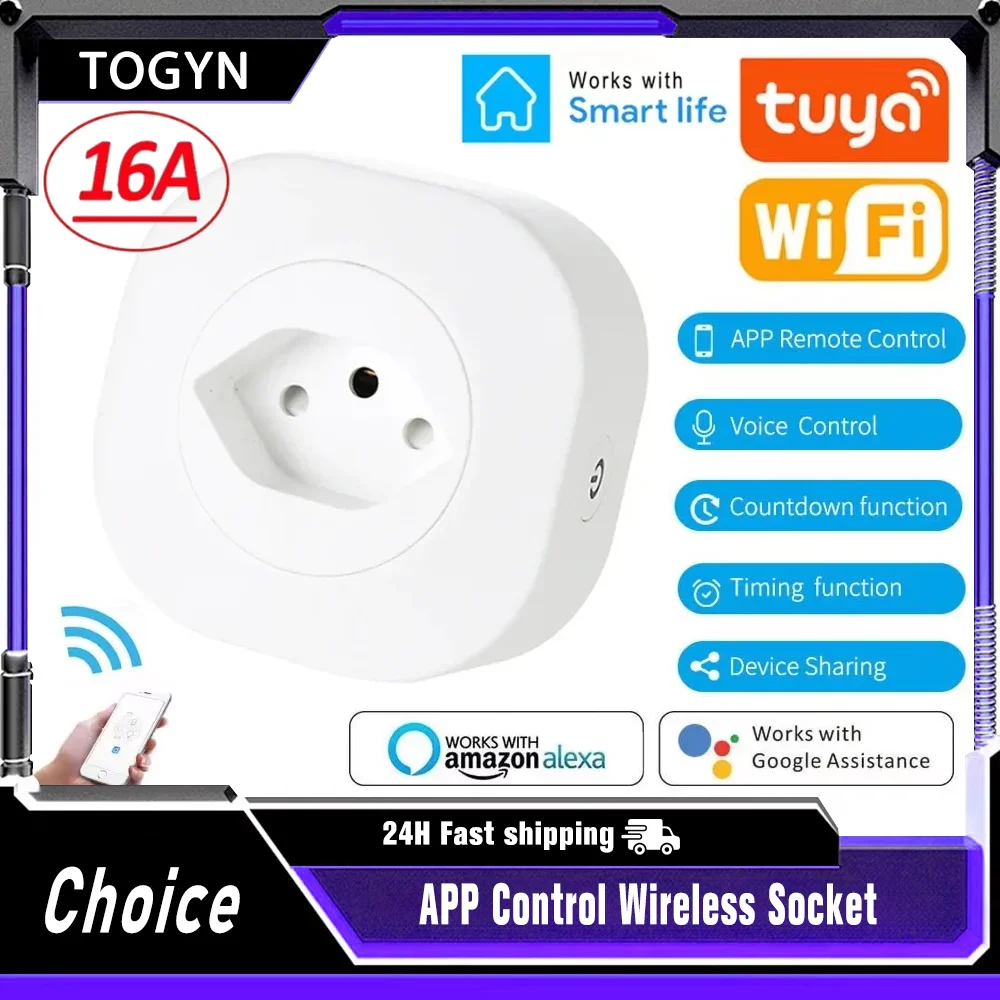 Tuya Wifi Smart Plu…