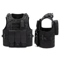 New Amphibious Tactical Military Assault Panel Vest CS Outdoor Jungle Equipment Field Protective Equipment Hunting Combat Vest