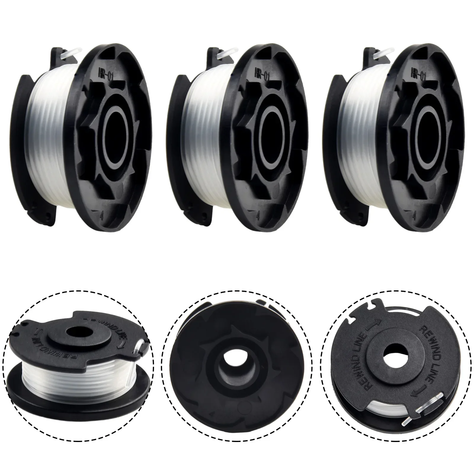 ل Einhell خط بكرة جزازة العشب استبدال الموضوع بكرة حديقة أداة السلطة الملحقات ل GE-CT 18 28 Li TC #2