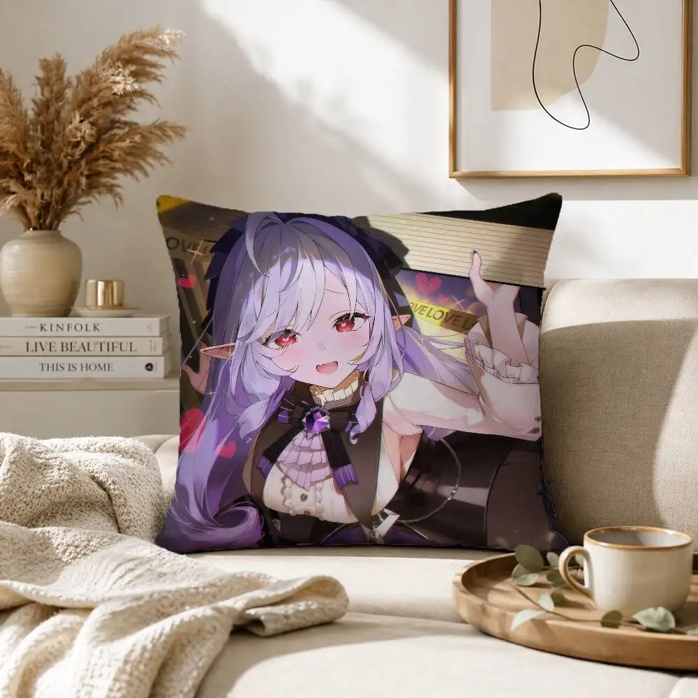 Cute Vivian Zenless Zone Zero ZZZ Pillow Case for Sofa Living Room Home office Decor Protective Cover