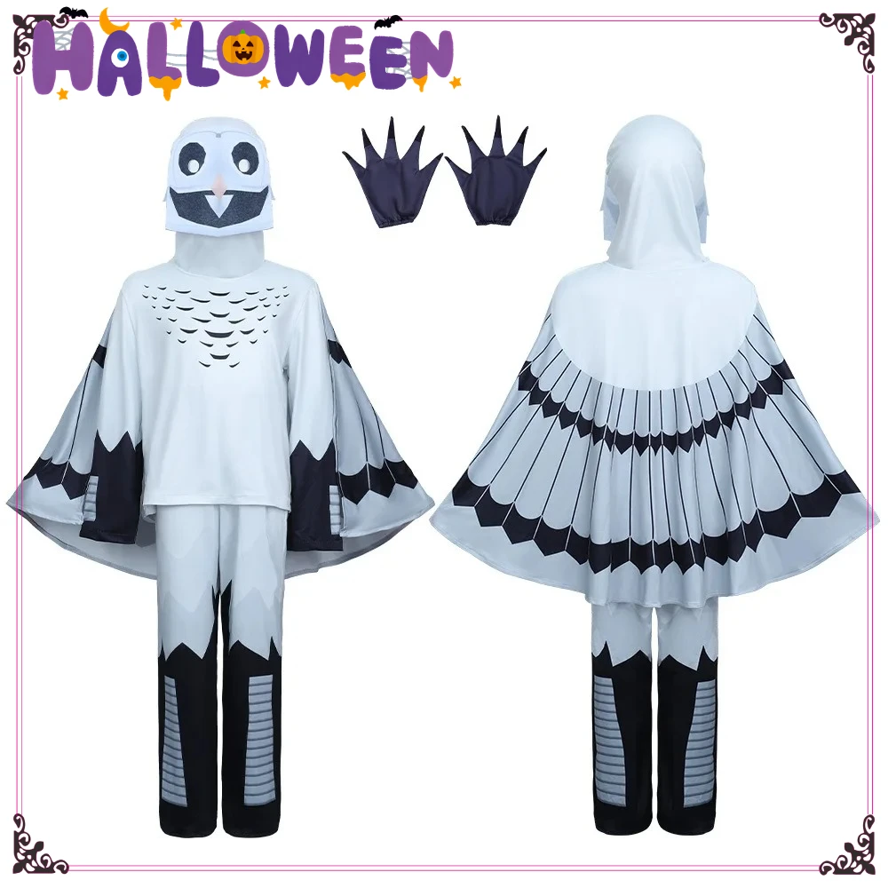 حار 99 ليال في الغابة الغزلان زي البومة تأثيري الزي هالوين زي للطفل كابوس الرنة هدية الكريسماس