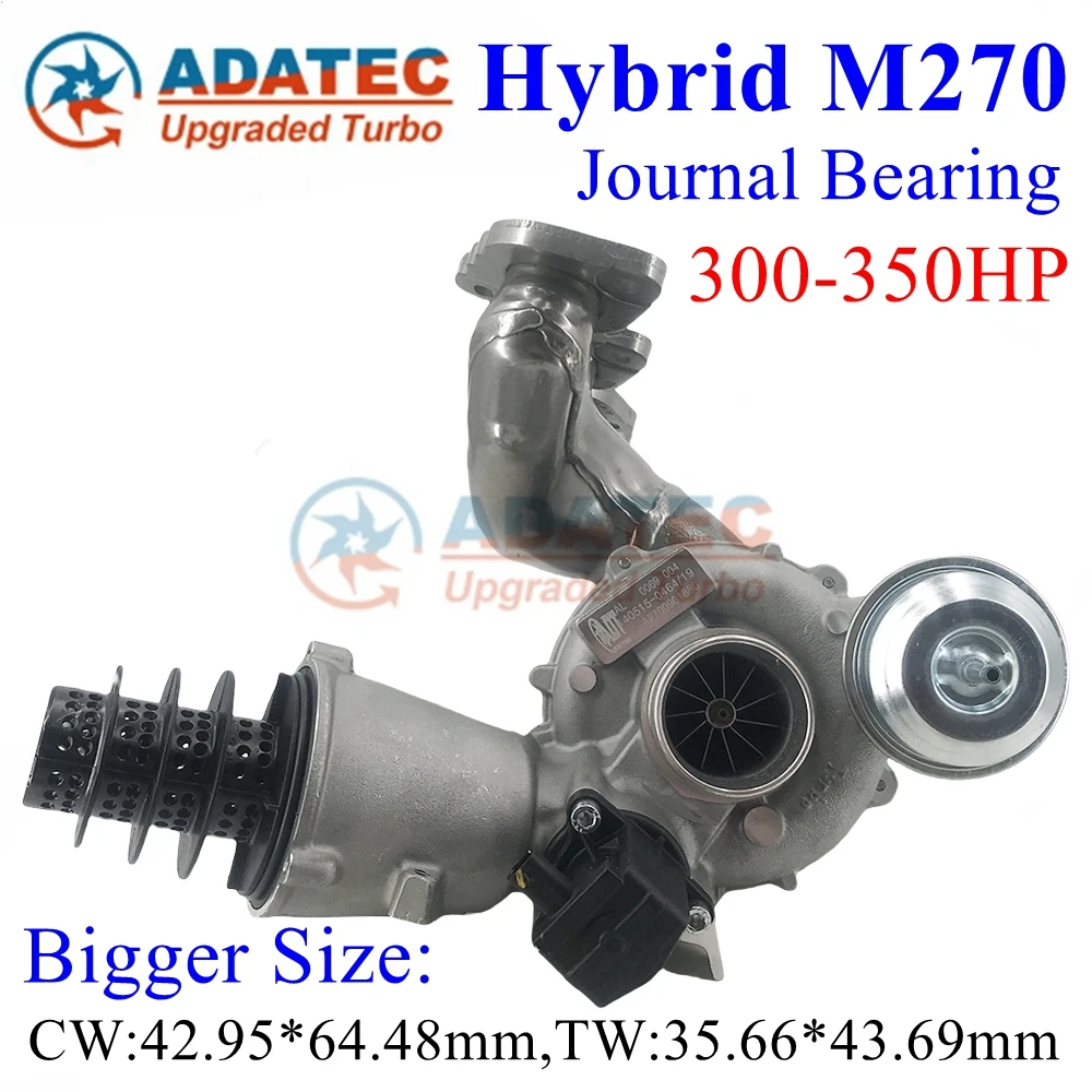

Hybrid M270 A270 Turbocharger 300-350HP Upgrade A2700901880 A2700902980 Turbine For Mercedes-Benz A250 B250 CLA250 GLA250 M270E2