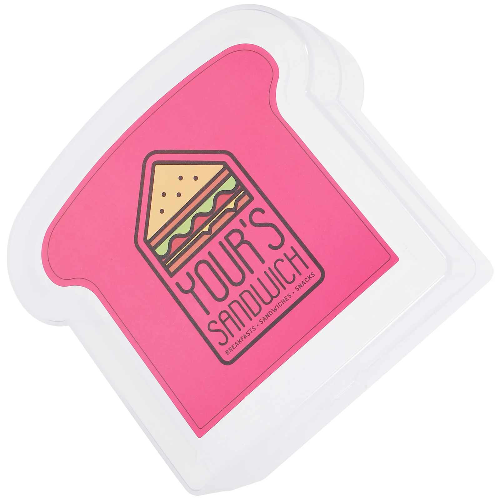 

Bread Box Sandwich Containers PP Material Kitchen Home Bakery Use Sealable Food Organizers Small Snack Large Lunch