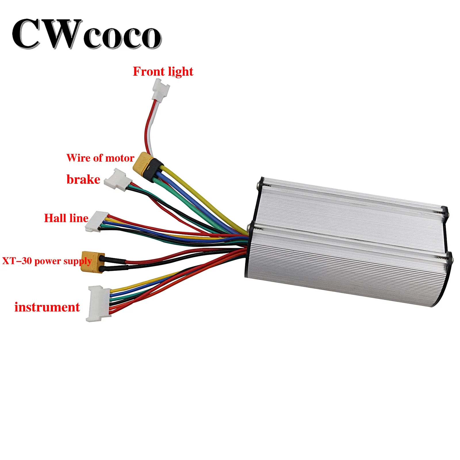 350w Folding Scooter Controller Accessories 24V 36V Carbon Fiber Scooter Controller LCD Display Brake Accelerator Throttle Set