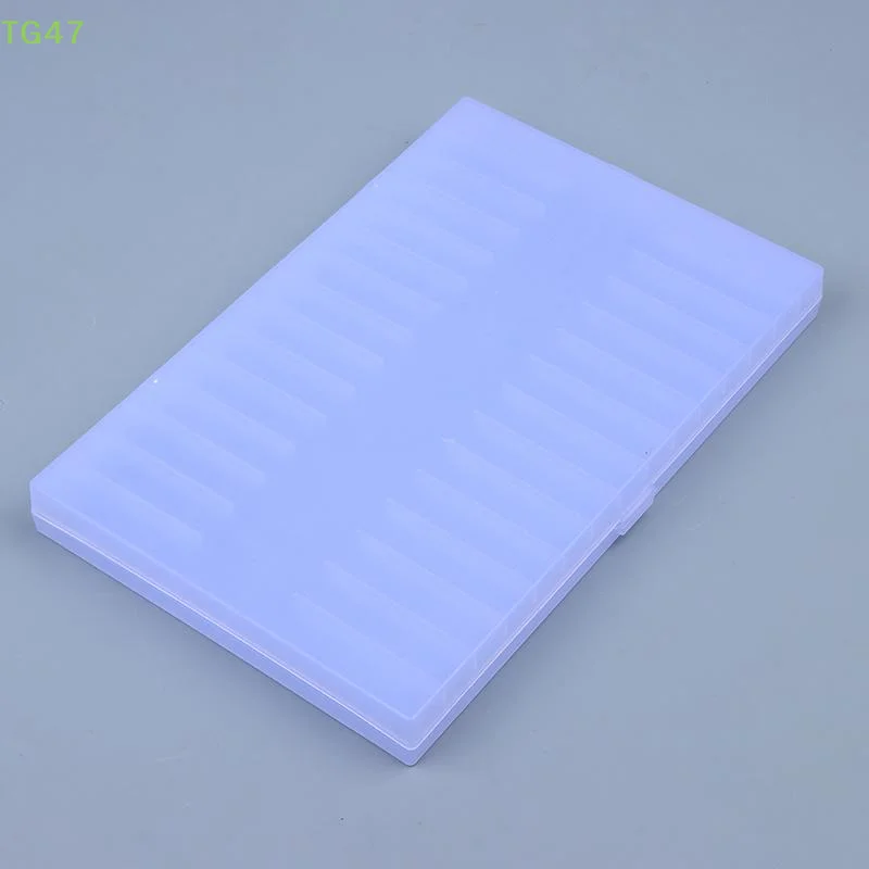 【LS】MultiSlot Pen Ganized Box Stationery Display Holder Hard Plastic Pencil Case Writing Containers School Supplies Pen Boxes Em view 5