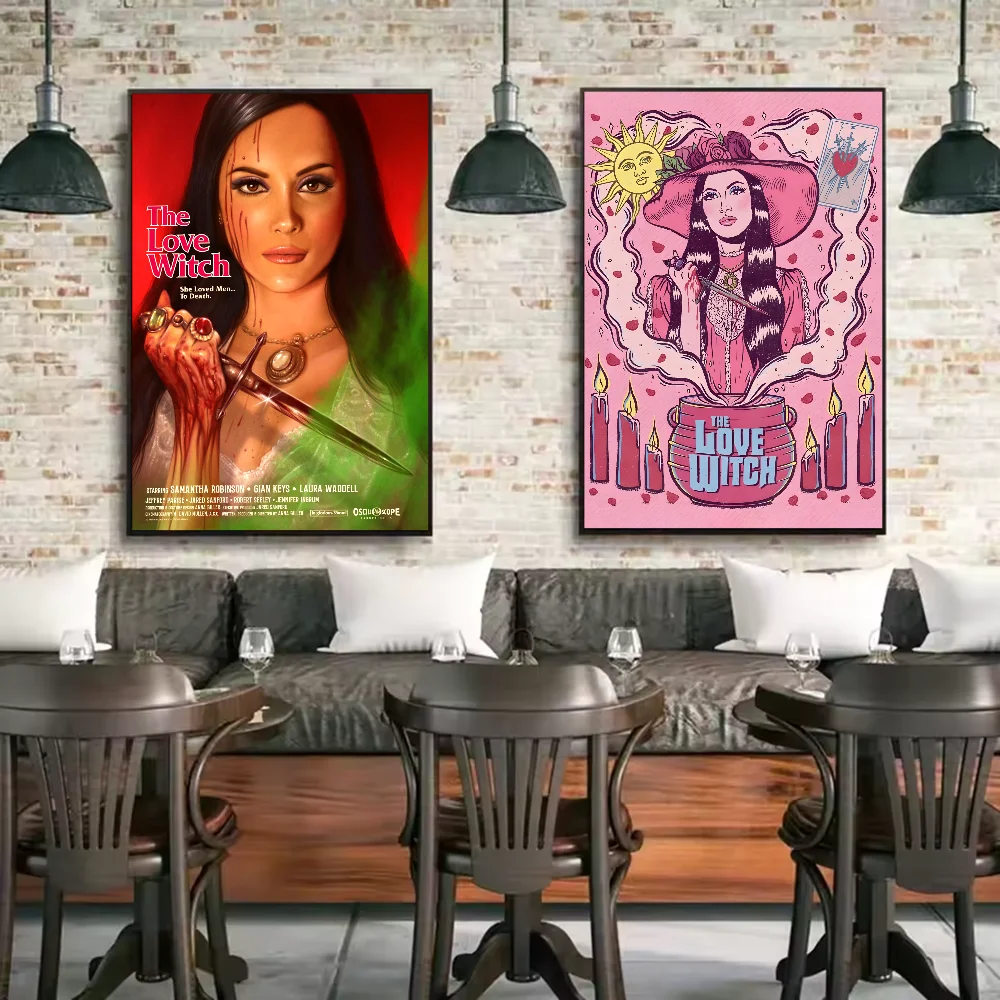 ملصق الحب الساحرة ريترو آنا بيلر عبادة ملصق فني جدار لزج مقاوم للماء غرفة المعيشة المنزلي غرفة نوم بار الديكور الجمالي #5