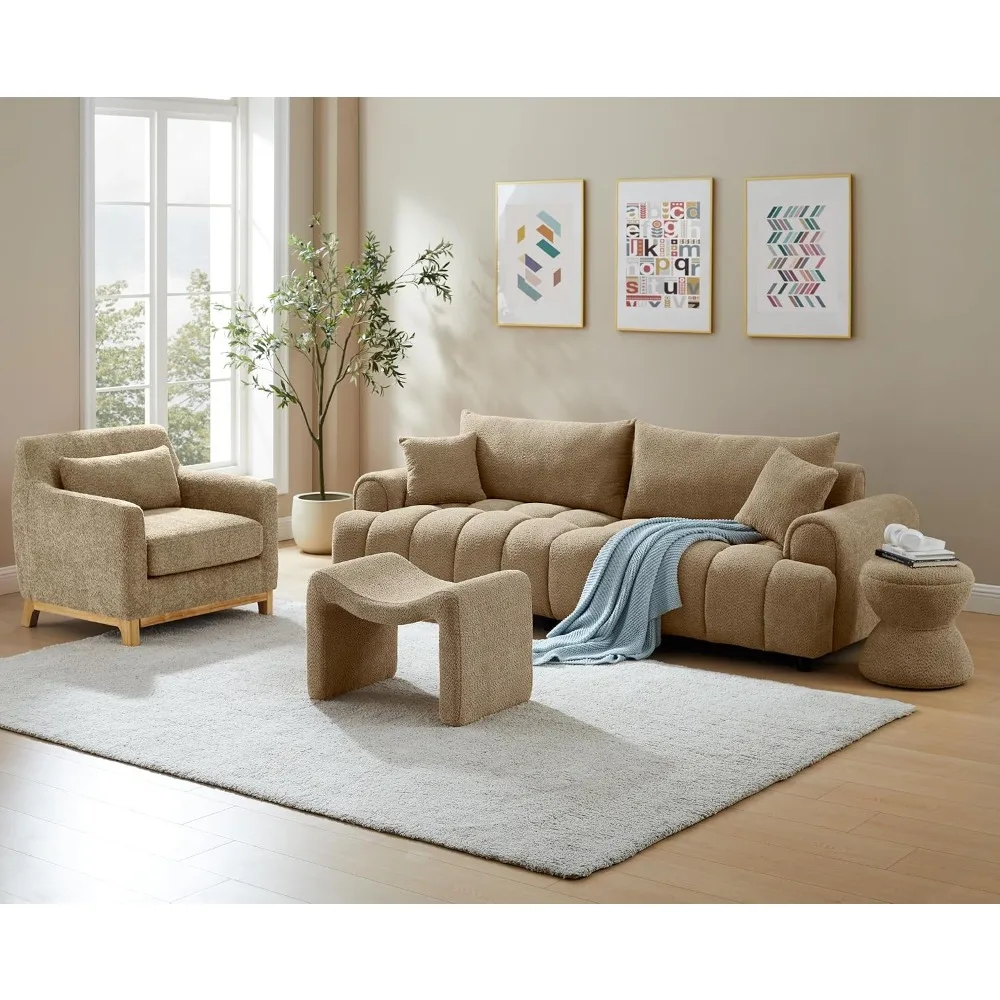 

Multi-Functional Modern Foot Stool, Sofa Footrest Extra Seating for Living Room, Entryway, Hallways and Bedrooms