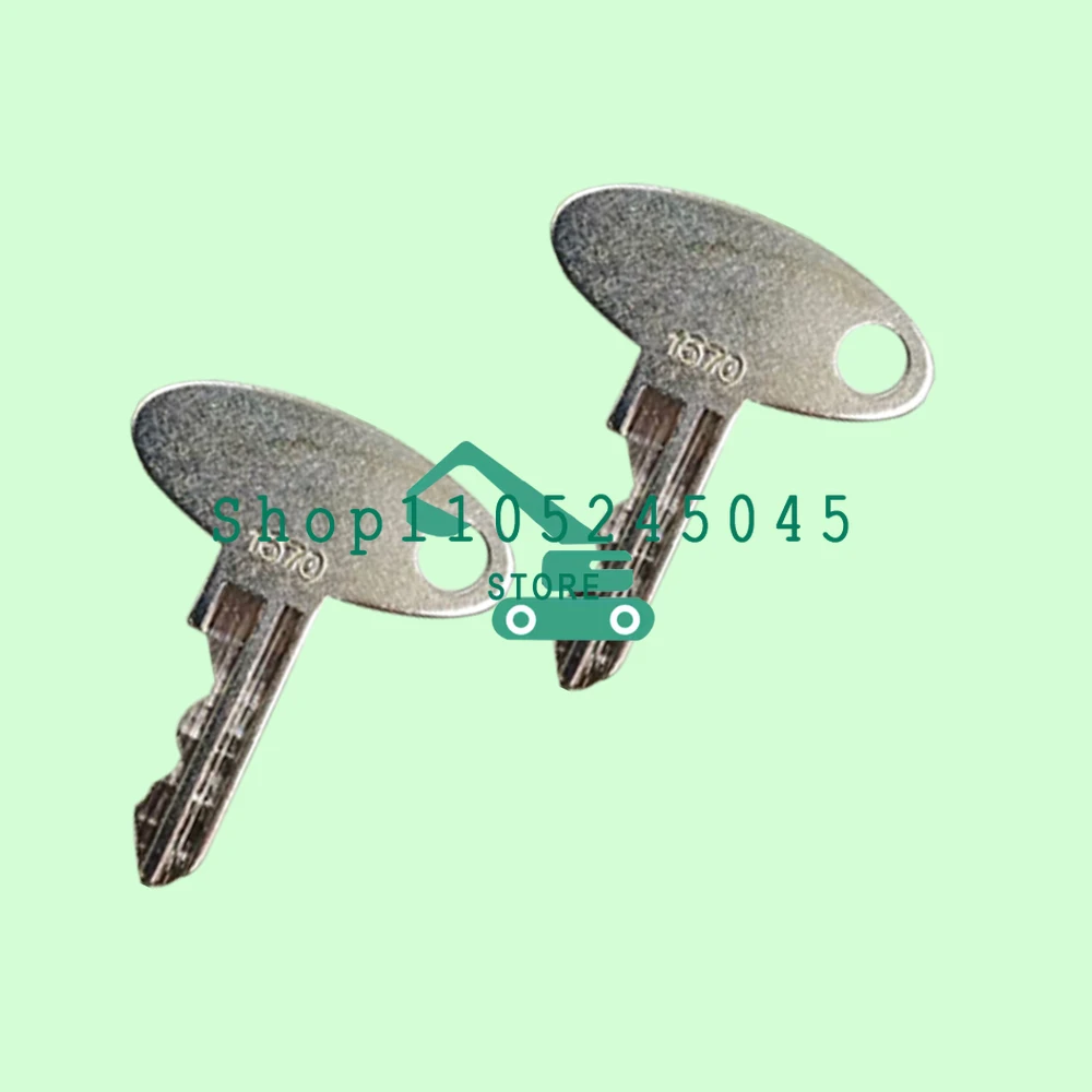 Hot Sale 20PCS Part Number 1570 Ignition Keys for Massey Ferguson, New Holland, Sakai, Shibaura, Terramite, Vermeer, Wacker