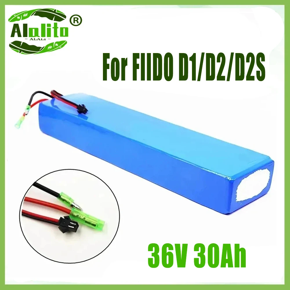 36V Battery 10s3p 30Ah 18650 lithium ion Battery Pack for FIIDO D1/D2/D2S Folding Electric Moped City Bike Battery