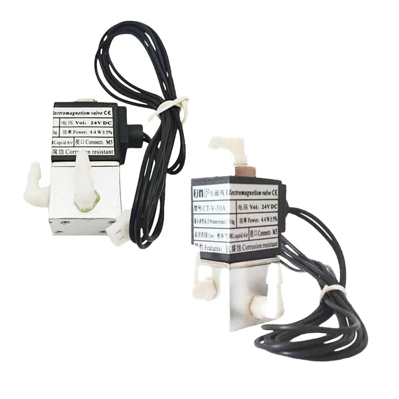 

UV valve 2 Way uv Solenoid Valve For Flora Leopard Infinity Challenger Leopard Myjet Solvent 2 Ways Ink Valve 24V DC