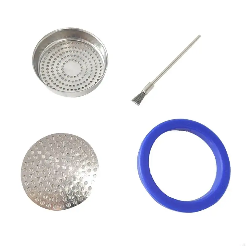 L8RE Coffee Water Distribution Net Metal Material Silicone Steam Rings для эспрессо