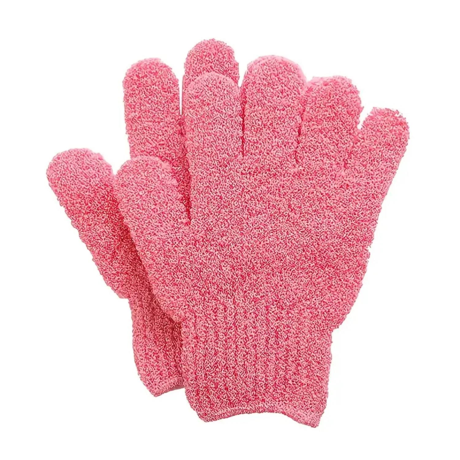 

Smooth and Radiant Gentle Exfoliating Bath Gloves Pair - Double Sided for Effective Scrubbing - Perfect Spa Accessories for Glow