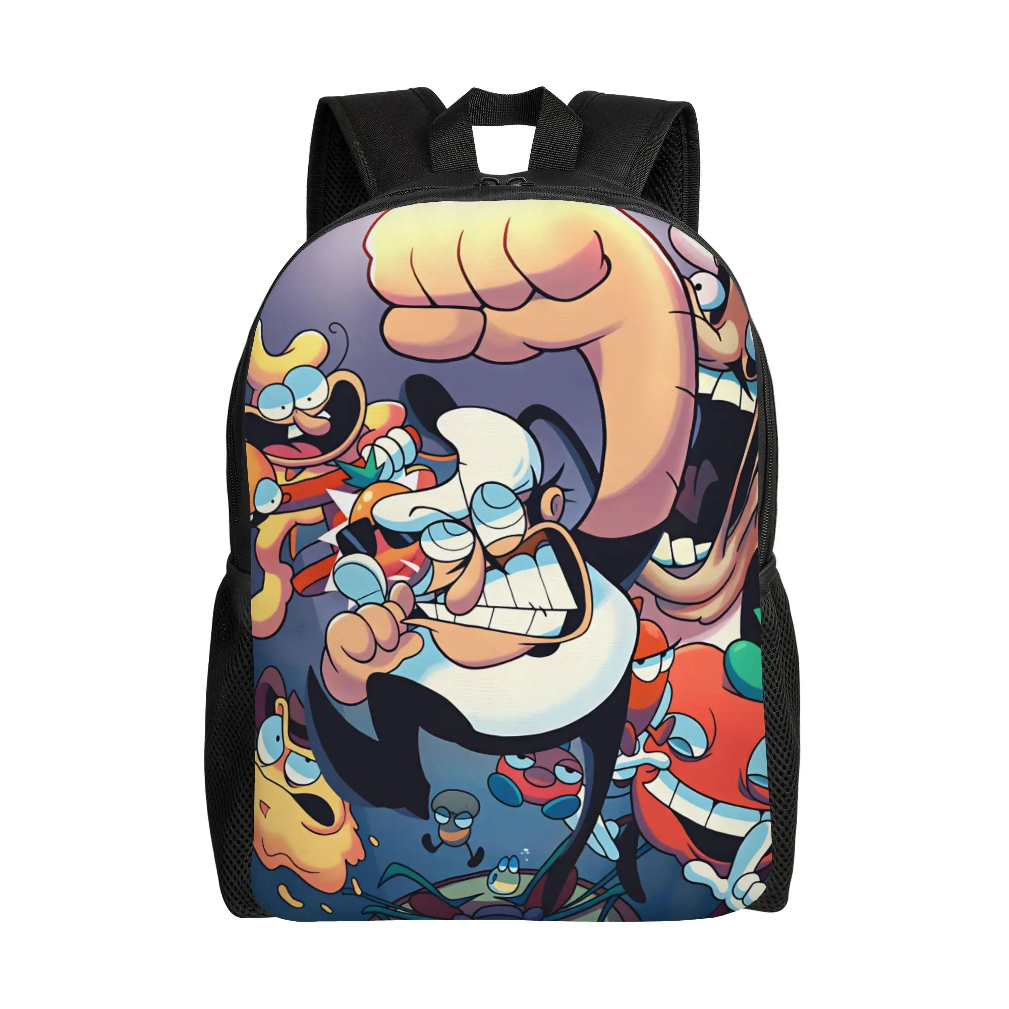 Pizza Towers Game  Backpack  Travel Backpacks Boy Girl Designer Large School Bags Cool Rucksack
