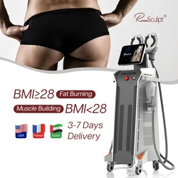 Hiemt EMS RF Sculpt Body Pelvic Muscle EMSlim Machine Neo Electromagnetic Stimulation Fat Slimming Salon Home