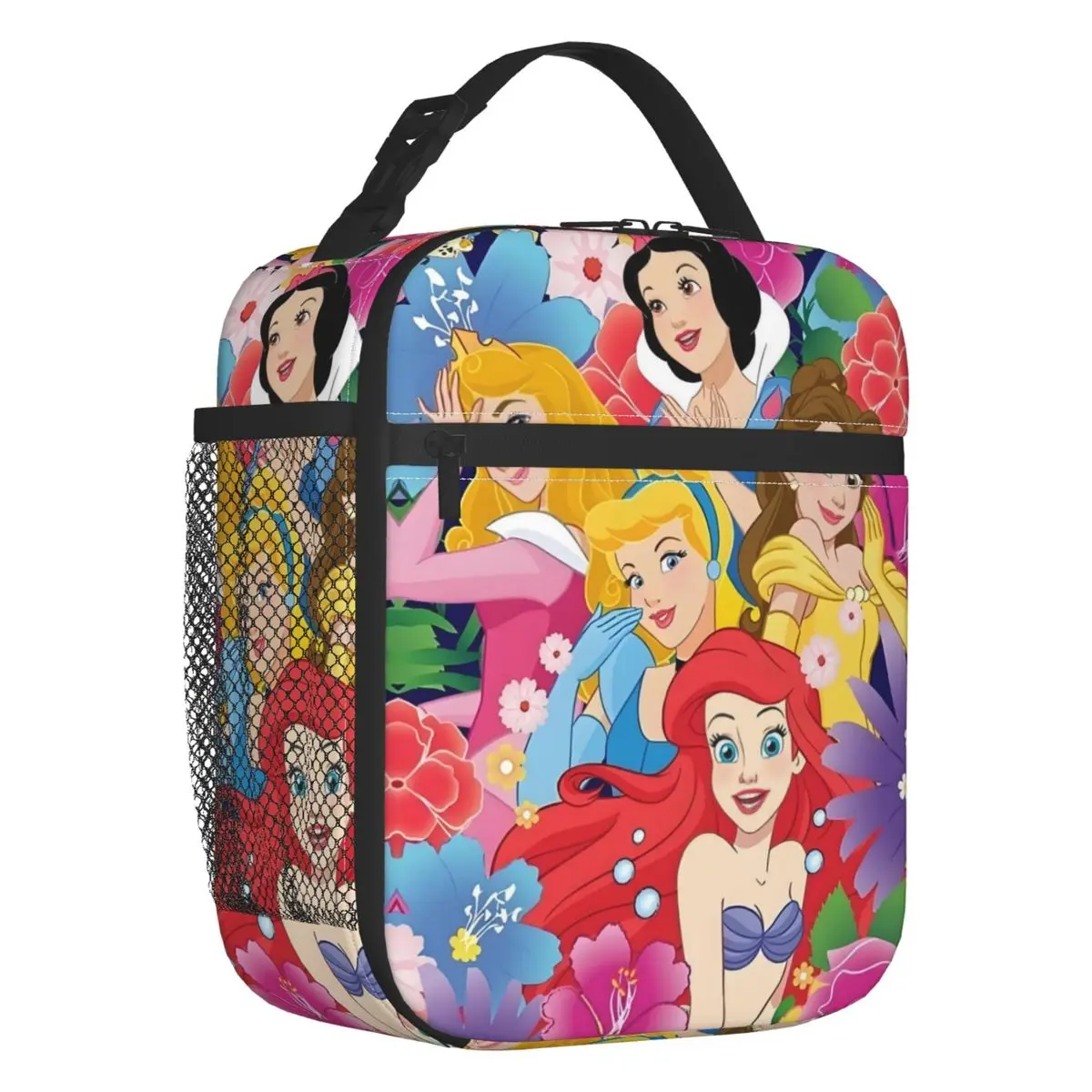 

Custom Kawaii Princess Thermal Insulated Lunch Bags Anime Cartoon Resuable Lunch Container for Outdoor Camping Travel Food Box