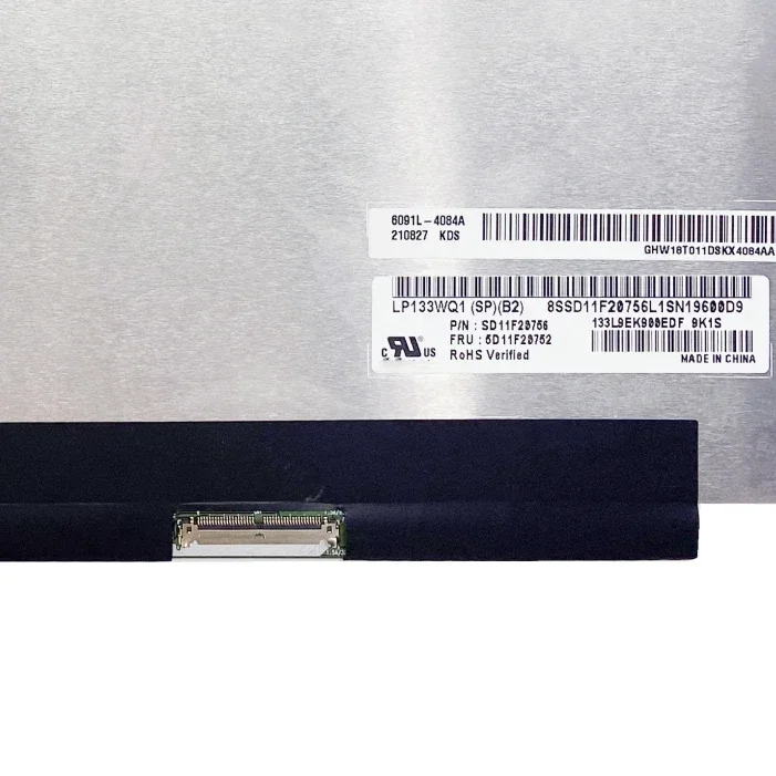 LP133WQ1 SPB2 13.3 inch Matrix Replacement Laptop LCD Screen Panel Display 2560(RGB)×1600