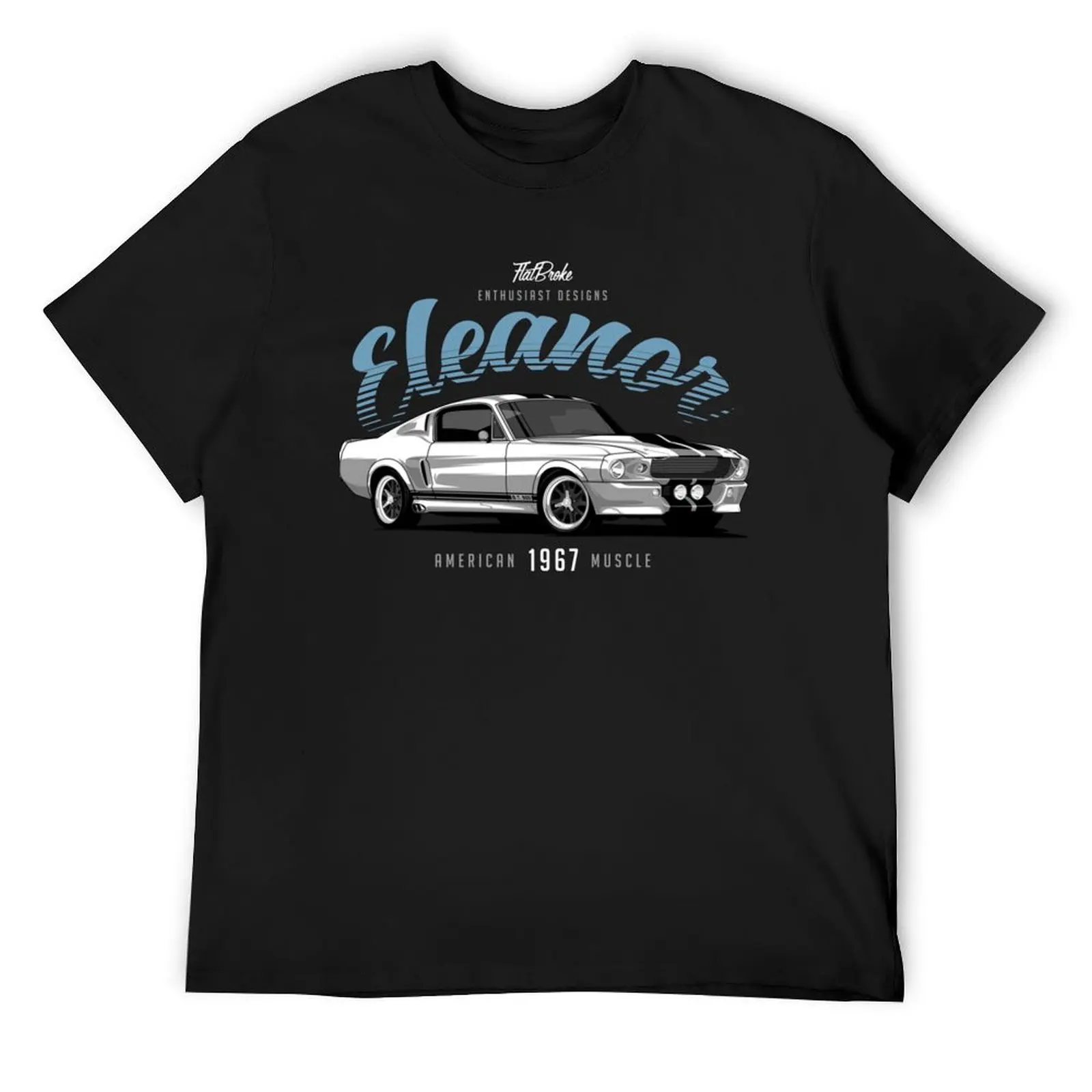 

1967 Mustang Fastback - Eleanor T-Shirt plus size tops customs design your own graphic tee shirt anime shirts men