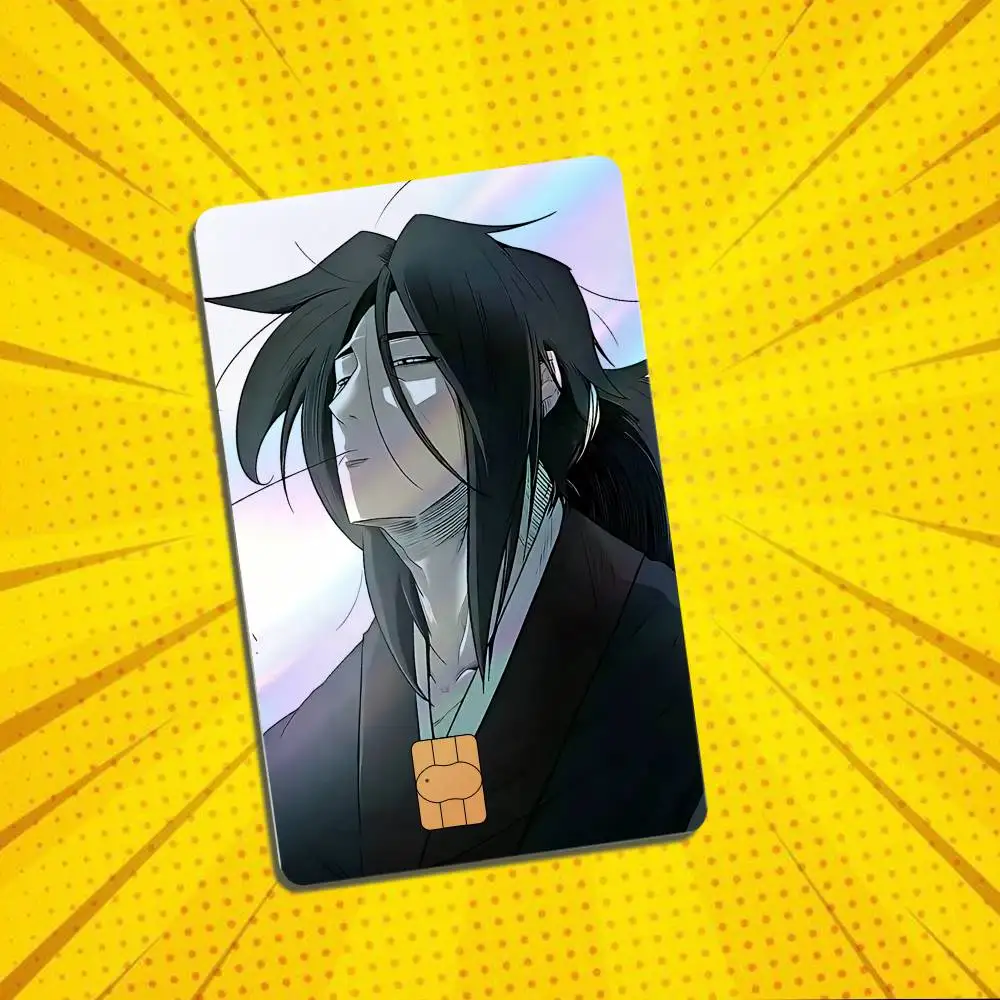 LOTNB The Legend of the Northern Blade Laser shimmer Credit Card Skin Party Stickers For Visa Bank Card Bus Metro Access Card