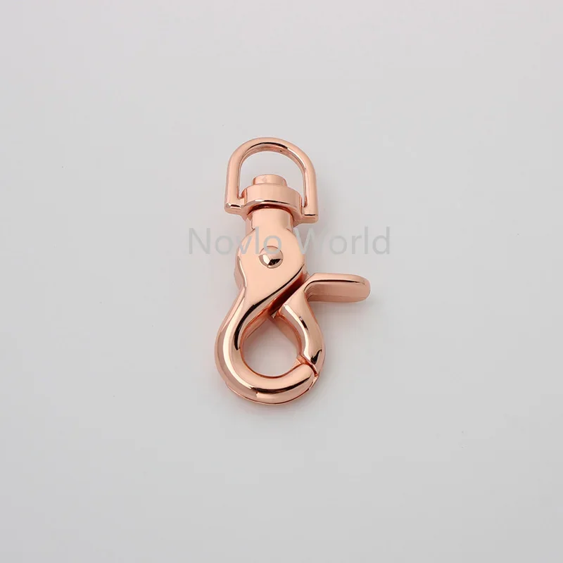 Nolvo World 20 pcs 13-20-25-32-38mm 6 colors Metal Swivel Trigger Dog Buckle Outdoor Backpack Hook Key