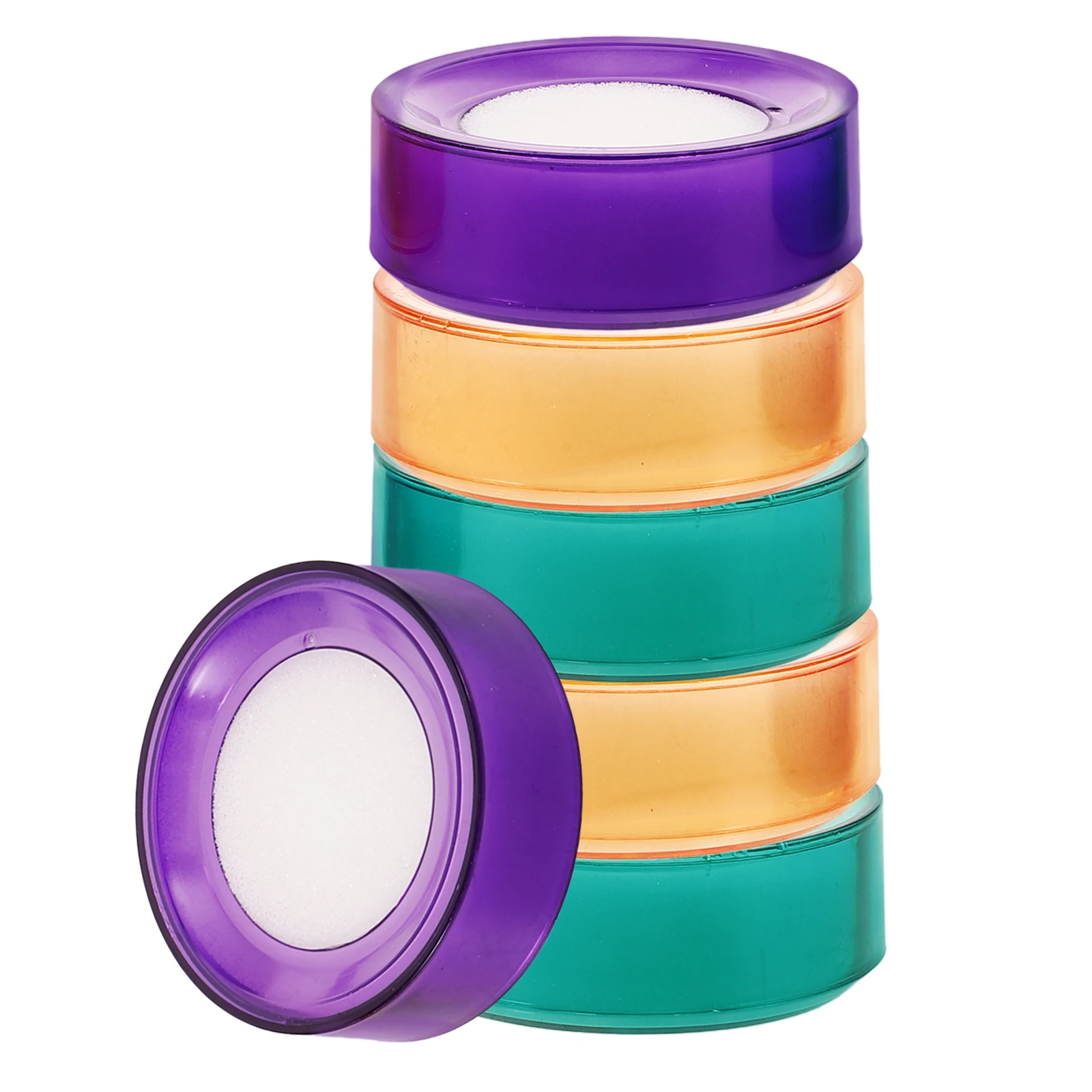 6 pezzi di spugna per dita bagnate, umidificatore per dita bagnate, tazza di spugna per contare contanti, carte di smistamento, strumento per contatore bancario, aiuto per la punta delle dita