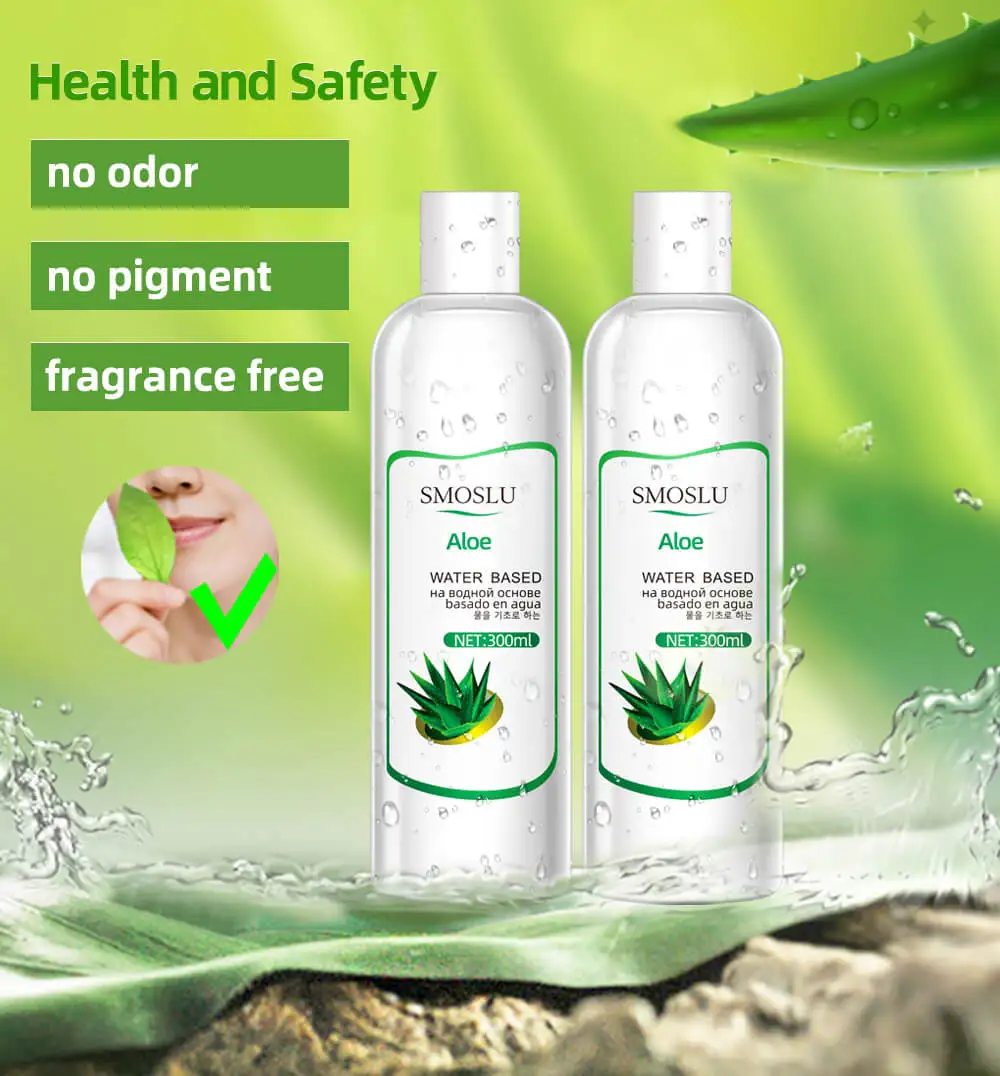 SMOSLU Aloe Lubricant 300/600ml Sex Anal Lntimate Lubricants for Session18+ Goods for Adults Water-based Lube Sexes Shop