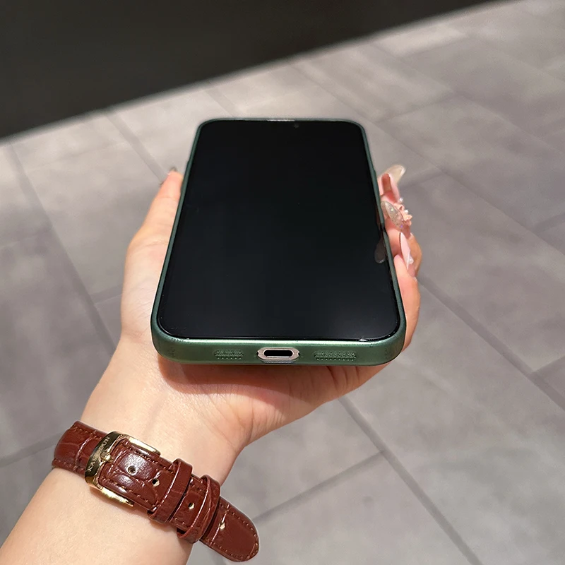 0.3mm Ultra Thin Matte Silicone Soft Case For iPhone 16 15 14 13 12 11 Pro Max Plus Mini Candy Color Transparent Cover Luxury