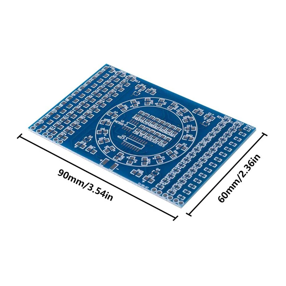 DIY Kit SMD LED Welding Soldering Practice Kit Learning Training Suite Flashing LED Components Skill Training Board