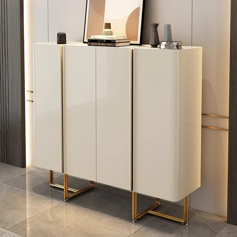 Entertainment Luxury Porch Side Cabinet Rock Slab Shoerack Shoe Rack Shoe Organizer Living Room Salon Zapatero Unique Furniture