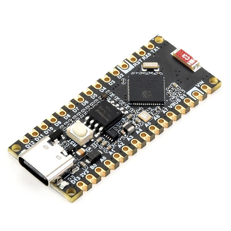 1 pieza ESP32 S3 Nano Placa de desarrollo ESP32-S3R8 Chip negro Compatible con Arduino Nano ESP32 para micro-python o Iot