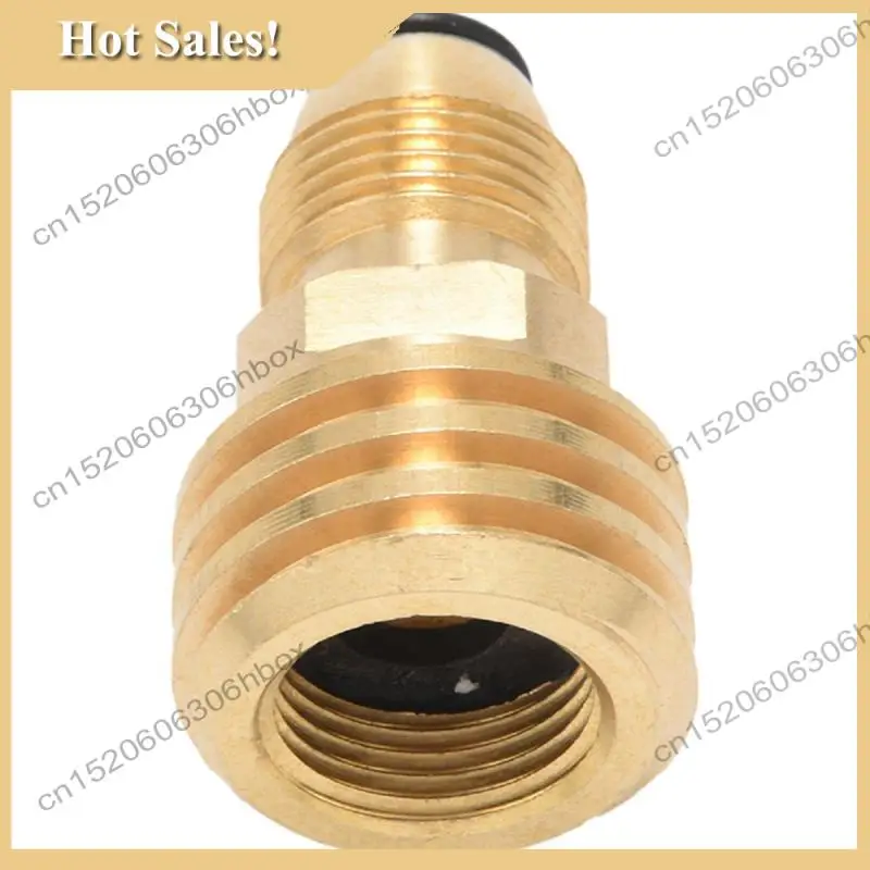 

-Адаптер HOPE для пропанового газа преобразует сервисный клапан резервуара POL LP на QCC1/Type1 — старый на новый