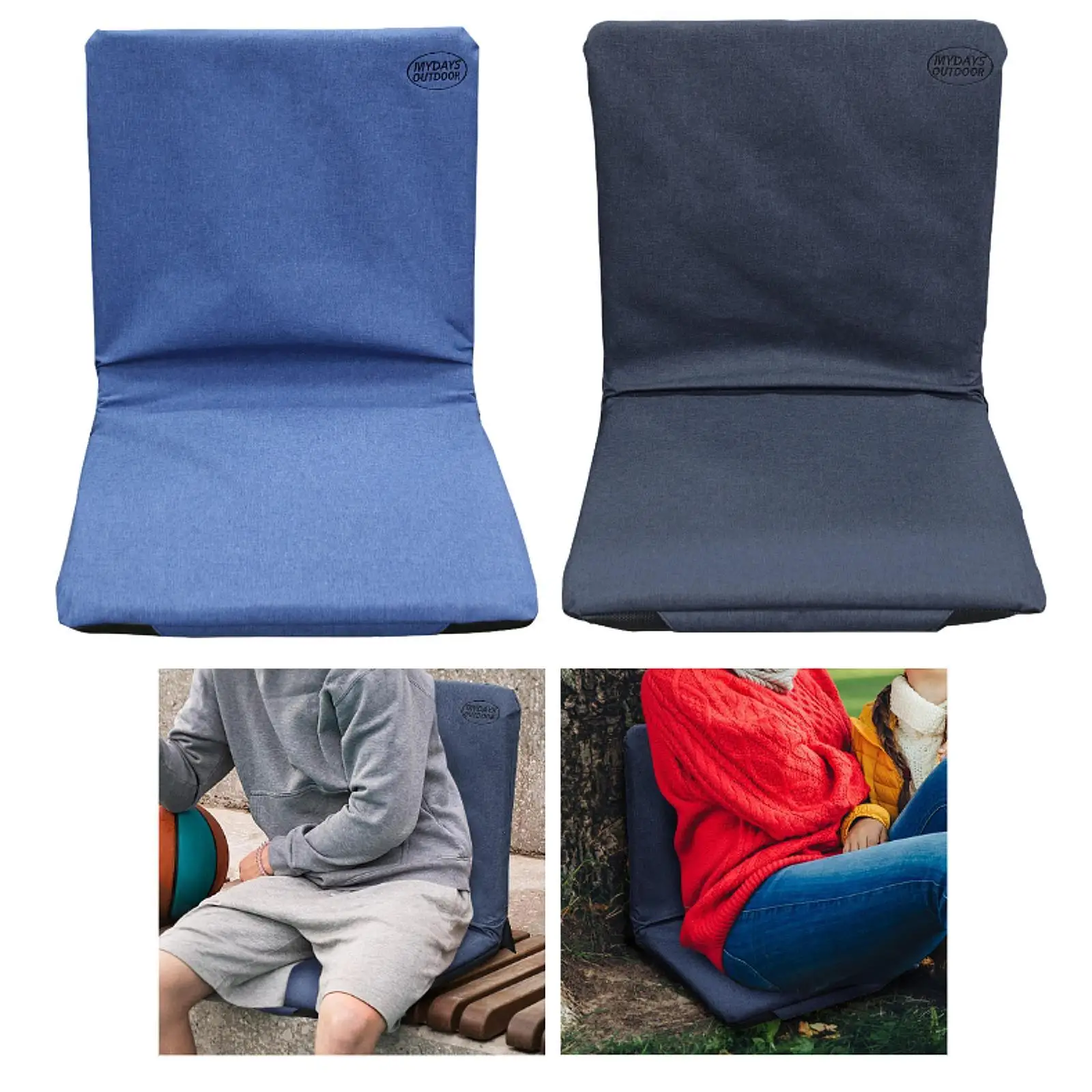 Outdoor Foldable Seat Floor Mat Stadium Seat for Park Beach Outdoor Sports