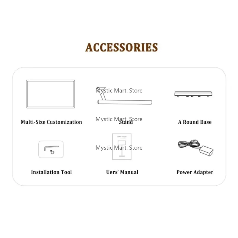 2025 novo digital inteligente android 27 Polegada display de tv branca com luz de fundo led tela de toque capacitiva portátil smart tv