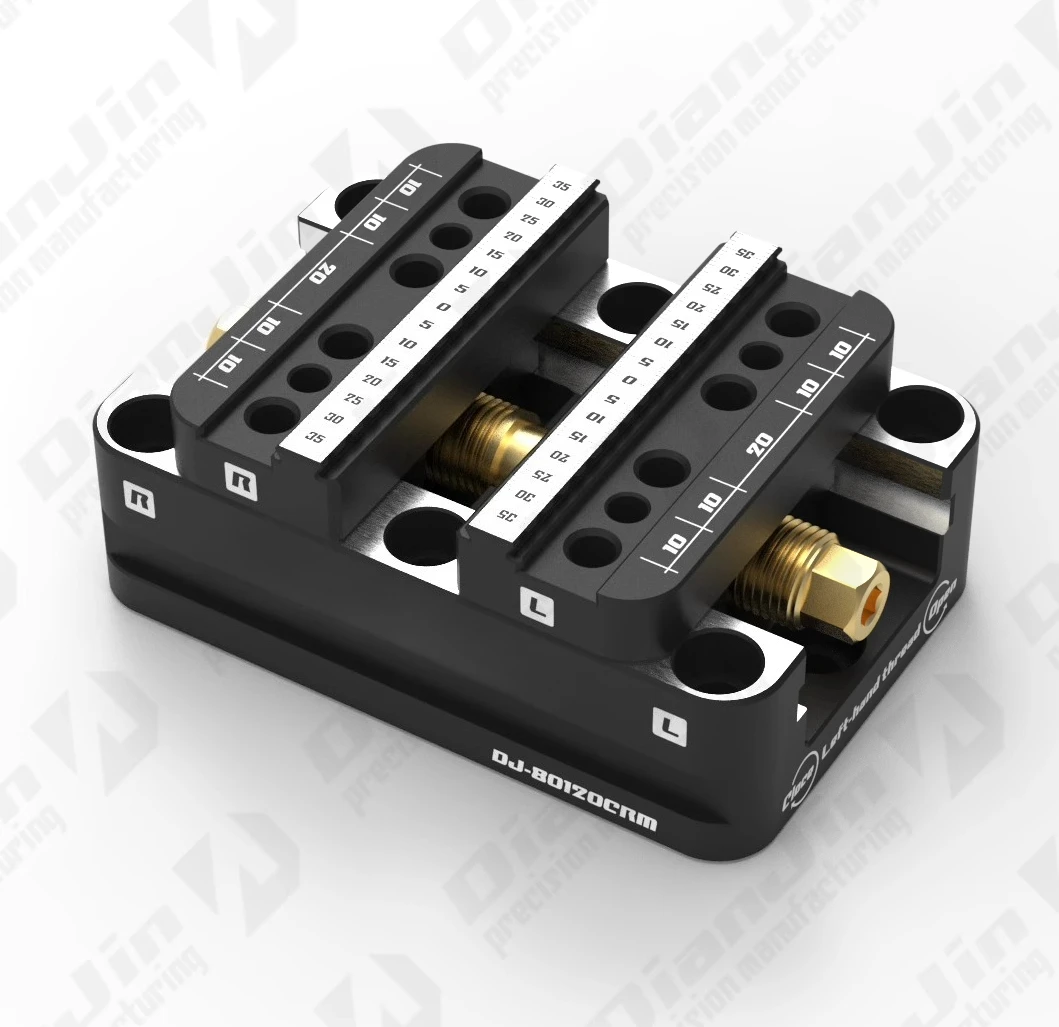 

Four or five axis clamp self-centering vice can be matched with zero quick change four axis L bridge