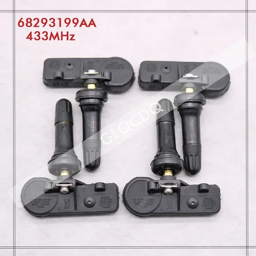 Imagen 1 del producto Para 2018 2019 2010 2011 2012 2013 2014 RAM 1500 TPMS 433MHz SENSOR de presión de neumáticos TPMS RAM SENSOR de presión de aire de neumáticos 68293199 AA