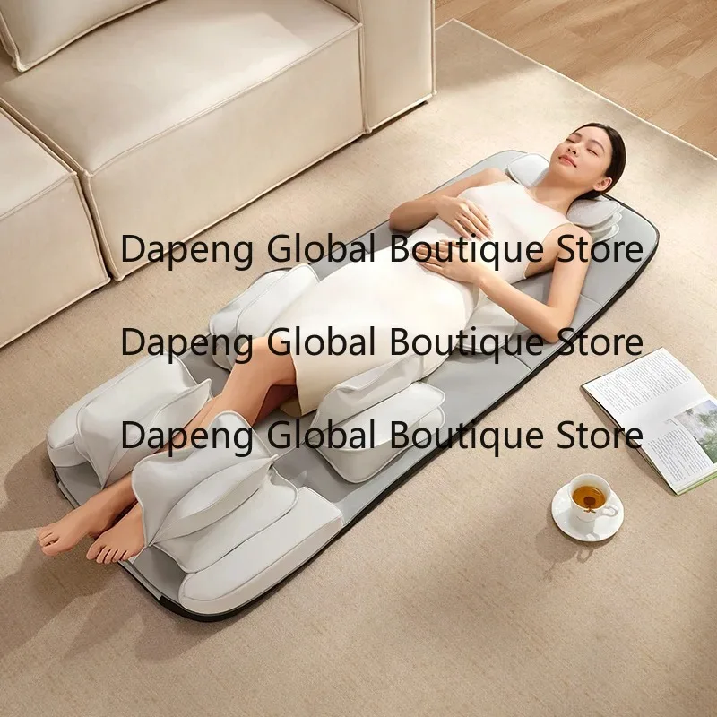 High Quality 3D Adjustable Full Body Thai Yoga Massage Mattress Air Compression Electric with Heat Feature