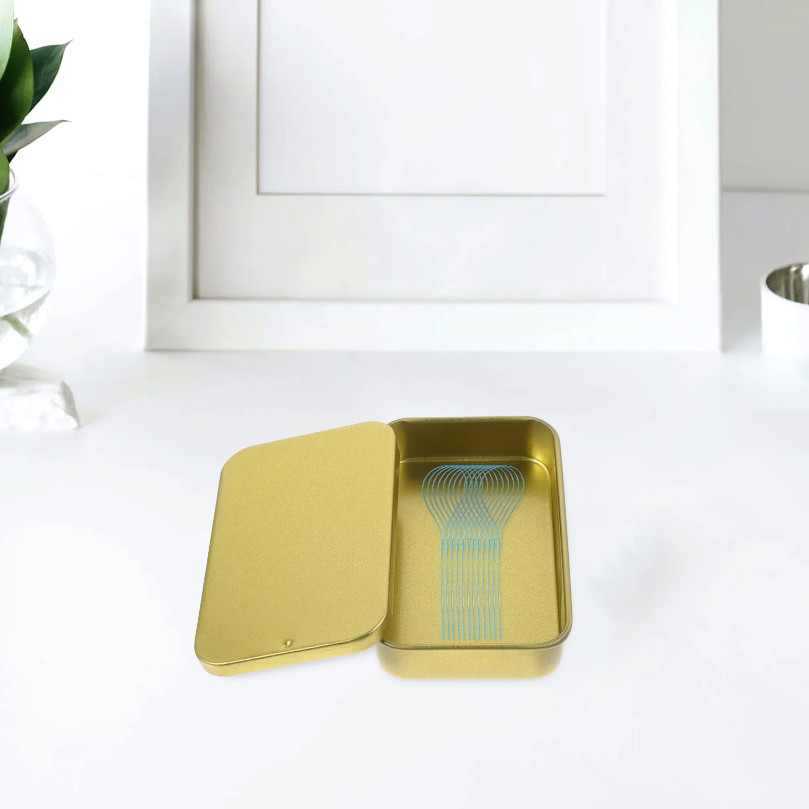 

4 шт. портативные коробки для хранения зубной нити, прочные жестяные контейнеры для ватных тампонов, настольный органайзер, чехлы для хранения большой емкости