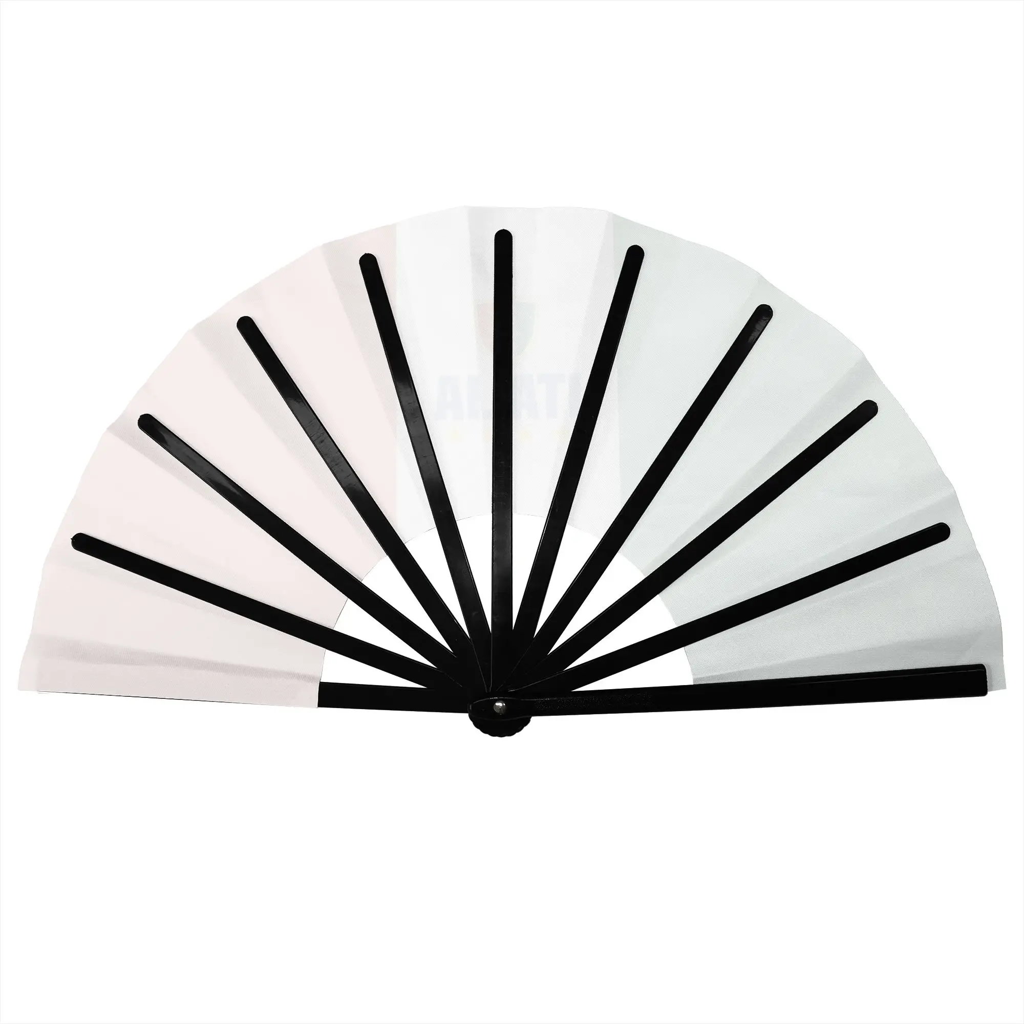Flag of Italy Stylish Hand Fan  Men  Printed Polyester Fan Vintage For Sports Events Gift