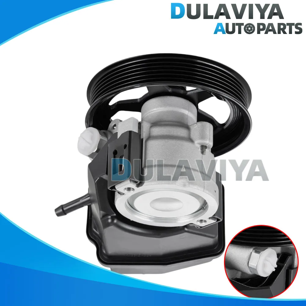 For Power Steering Pump with Pulley and Reservoir Chevy Impala 2006-2011 2069989 88964358