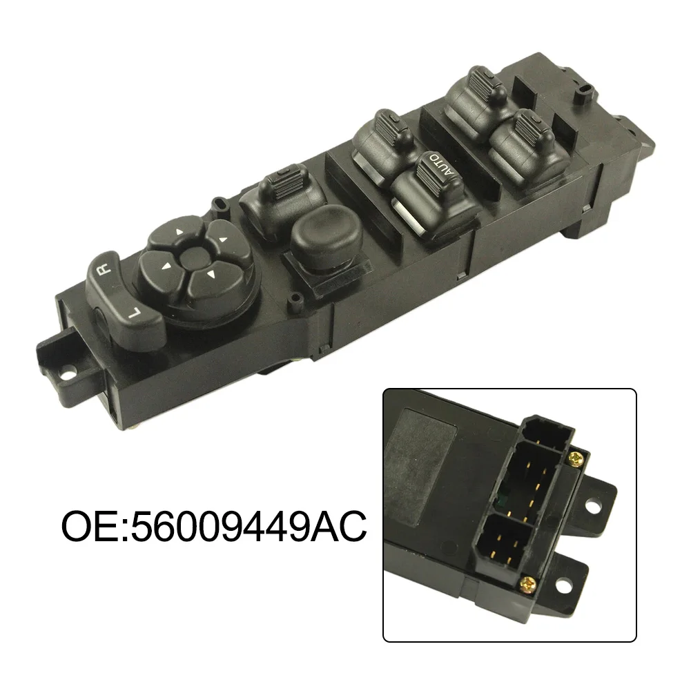 

For Cherokee Limited Master Control Power Window Switch Car Window Replacement Plastic Metal Power Window Control Switch
