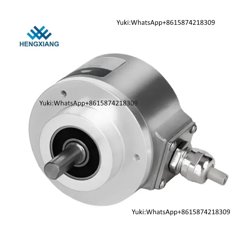 Optical Incremental Rotary Encoder 23040P/R Resolution S58 Solid Shaft 6 8 10mm Line Driver CNC for Elevator IP65 DC5V-30V